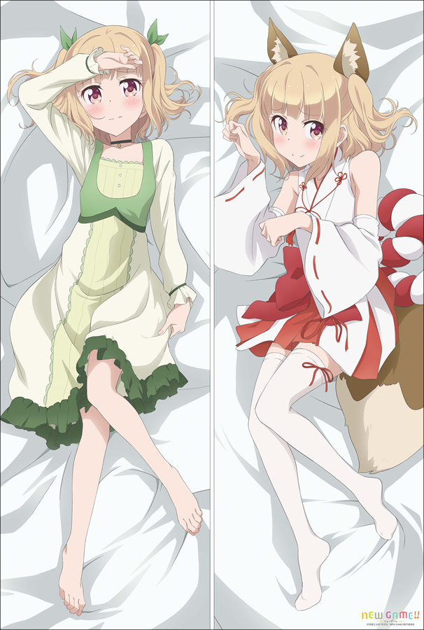 Iizima Yun New Game Dakimakura 3d japanese anime pillow case